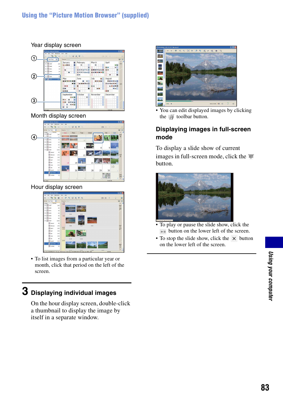 Sony DSC-T100 User Manual | Page 83 / 119
