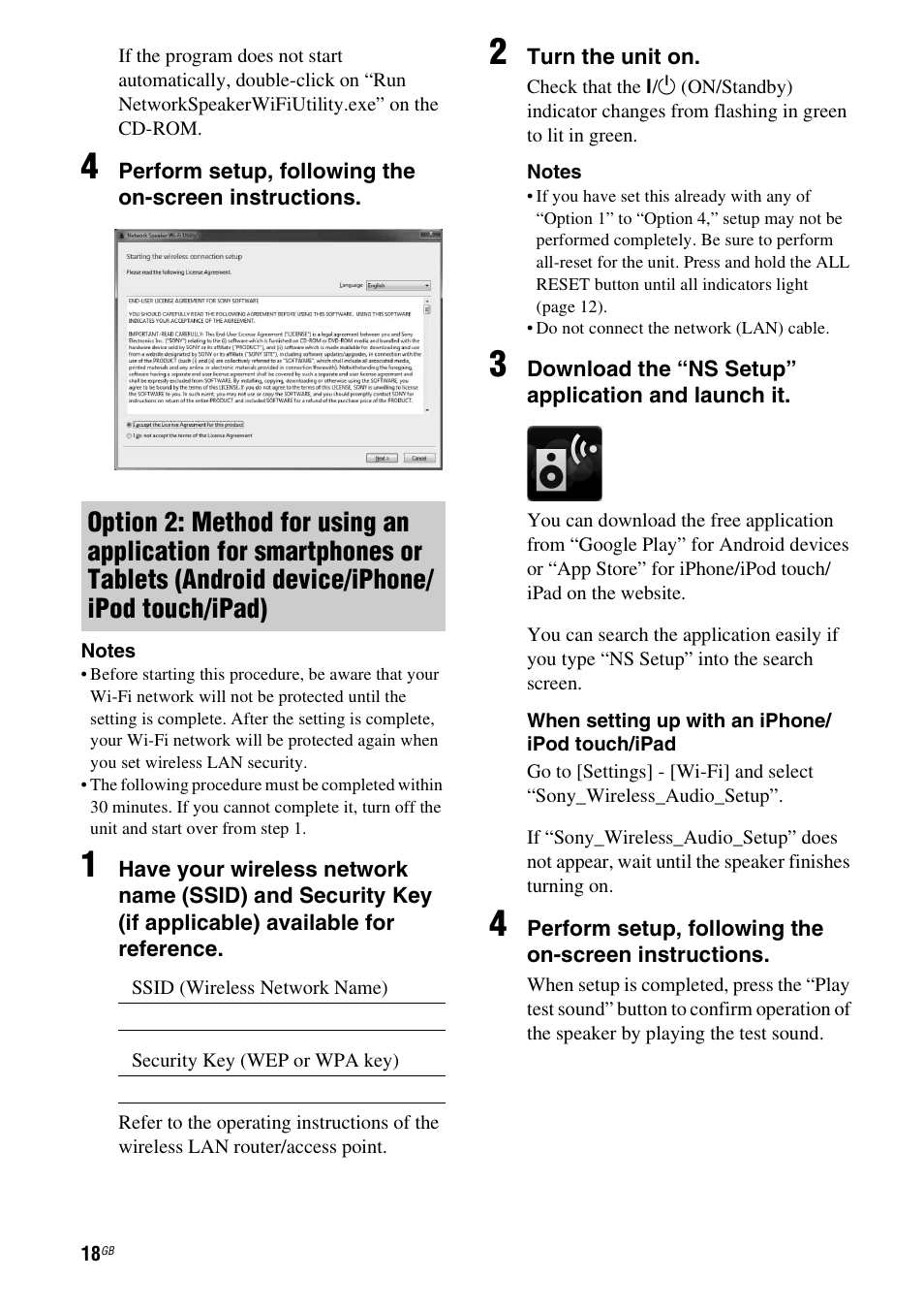 Sony SA-NS500 User Manual | Page 18 / 60