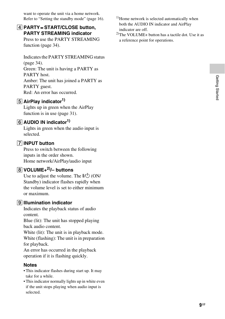 Sony SA-NS500 User Manual | Page 9 / 60