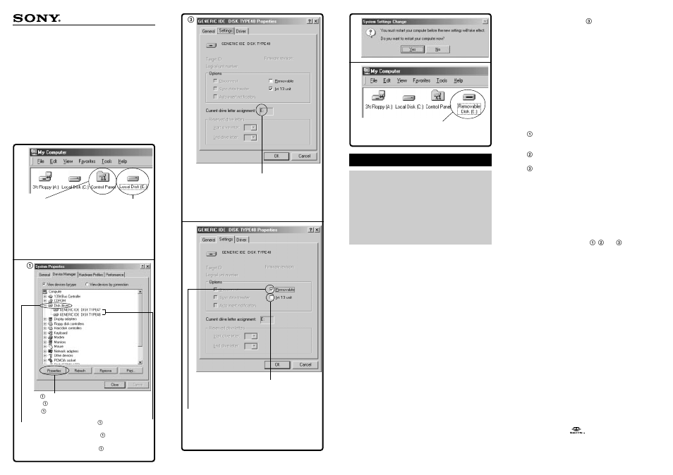 Sony MSAC-PC2 User Manual | 2 pages