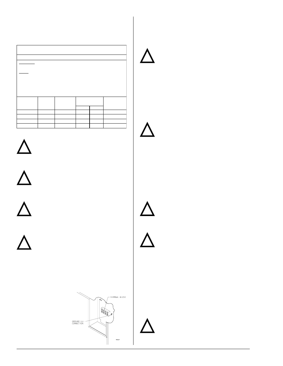 Gas information, Electric – 72 kw | American Dryer Corp. Phase 7 / OPL ensor Activated Fire Extinguishing System D120 User Manual | Page 12 / 24