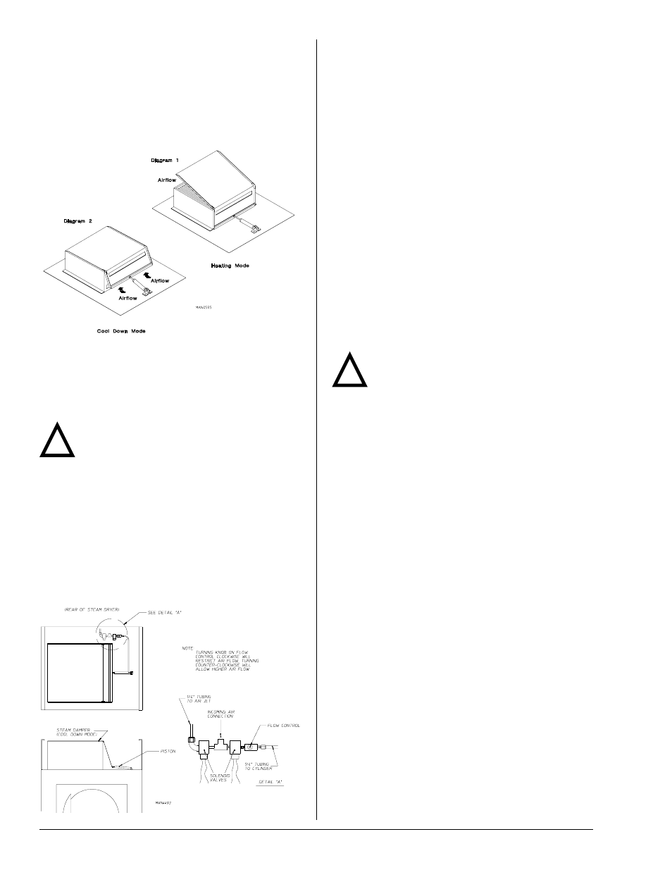 Preparation for operation/start-up, Preoperational test | American Dryer Corp. Phase 7 / OPL ensor Activated Fire Extinguishing System D120 User Manual | Page 16 / 24