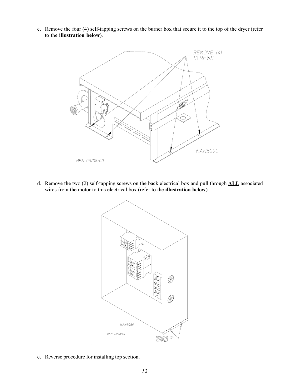 American Dryer Corp. Gas HSI - Phase 7/FSS AD-78 III User Manual | Page 16 / 48