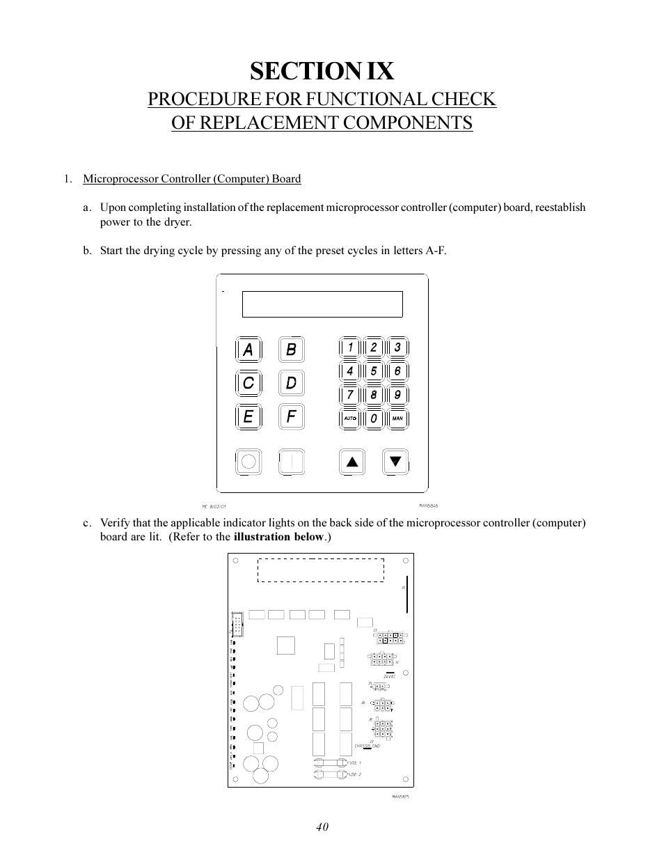 American Dryer Corp. Gas HSI - Phase 7/FSS AD-78 III User Manual | Page 44 / 48