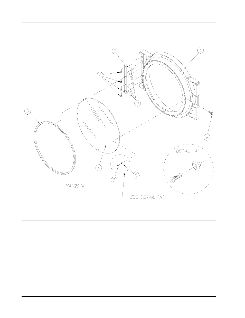 Plastic main door assembly | American Dryer Corp. AD-81 User Manual | Page 12 / 42