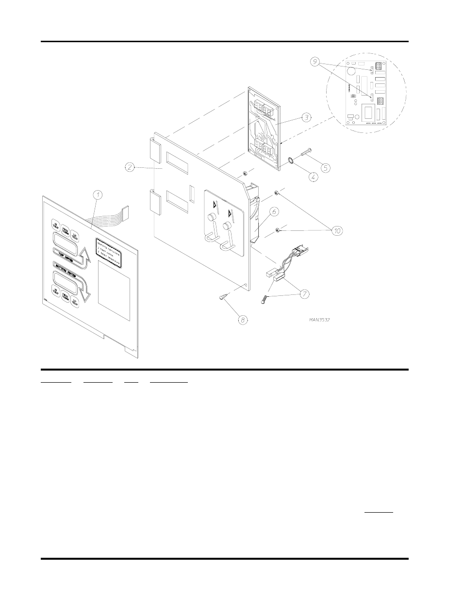 Dual coin, hanke control panel assembly | American Dryer Corp. 24 VAC Phase 5 AD-320 User Manual | Page 16 / 52