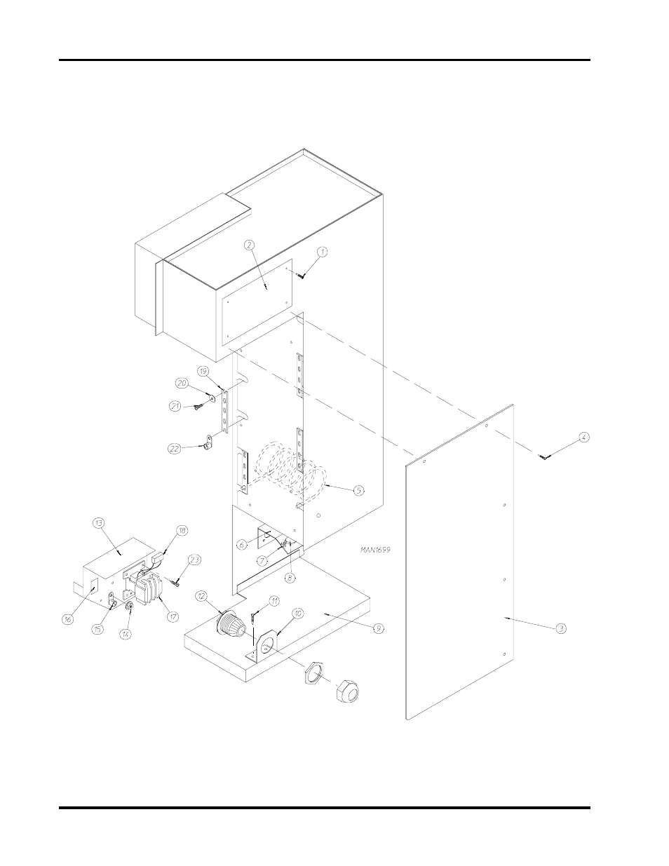 Electric oven assembly , 39 | American Dryer Corp. 24 VAC Phase 5 AD-320 User Manual | Page 40 / 52