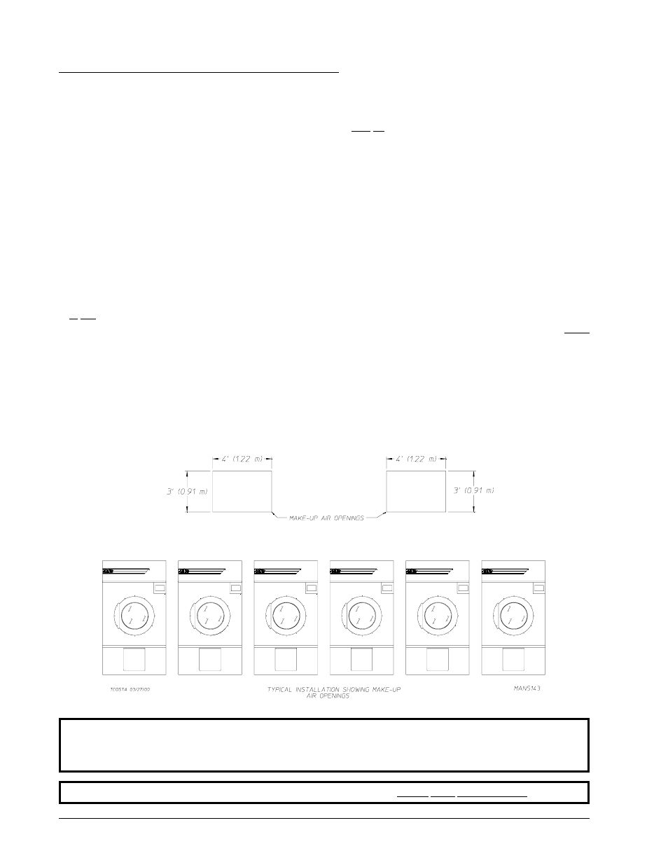 D. fresh air supply requirements | American Dryer Corp. ML-175DR User Manual | Page 14 / 54