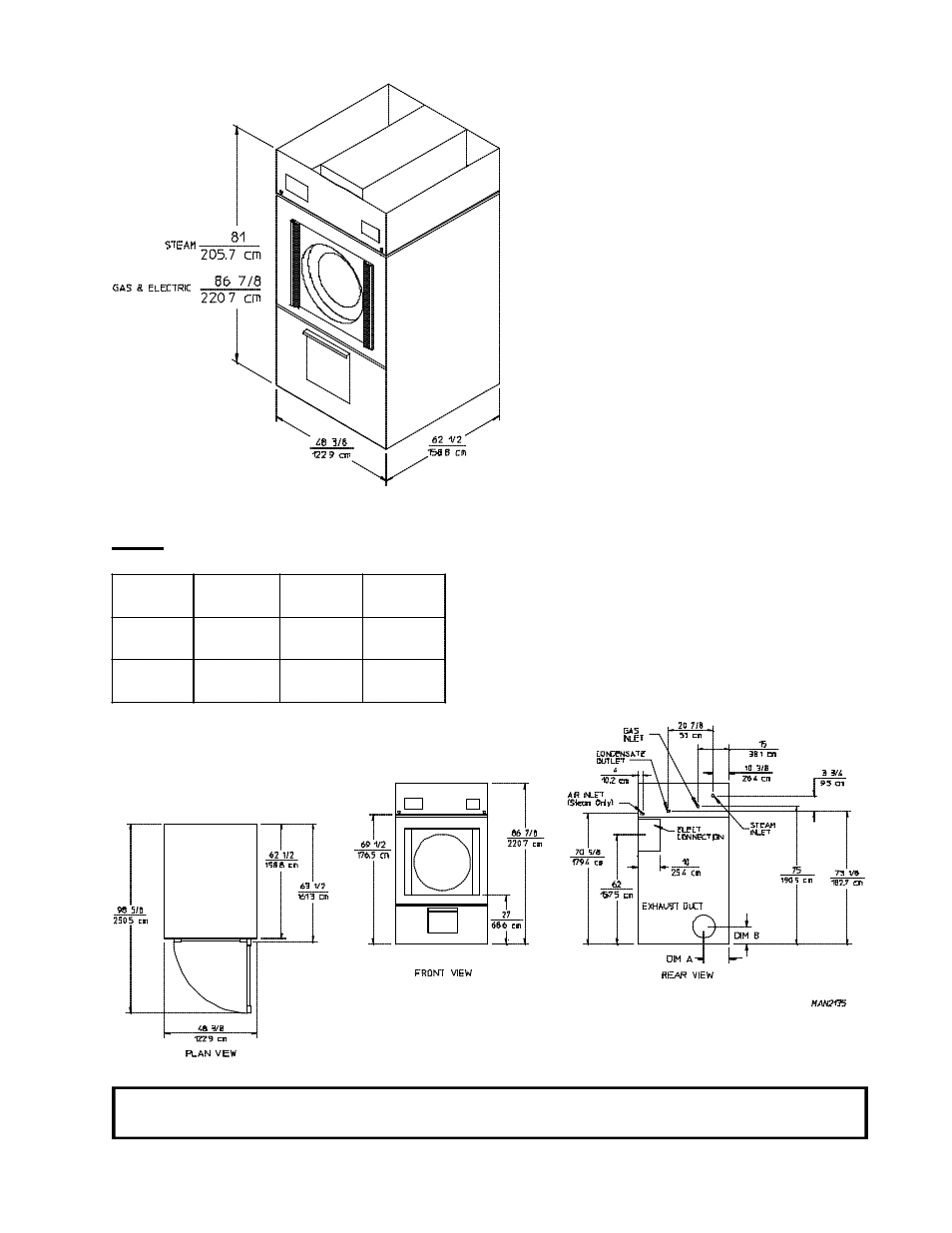 American Dryer Corp. Extended Side Panel AD-120ES II User Manual | Page 11 / 70