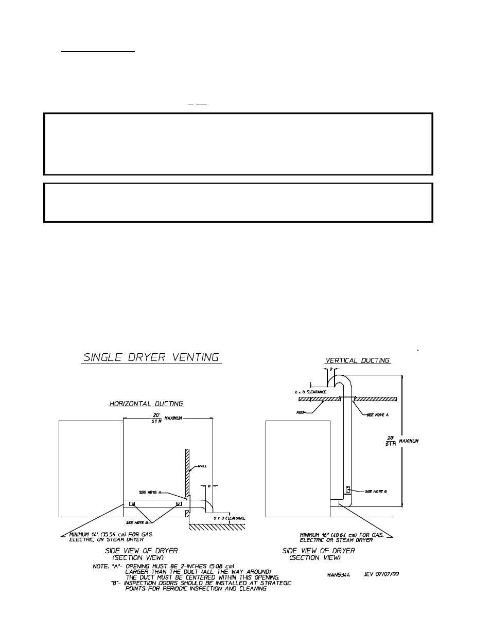 American Dryer Corp. Extended Side Panel AD-120ES II User Manual | Page 22 / 70