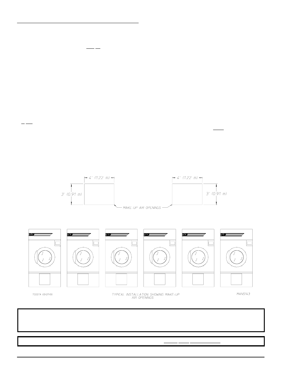 D. fresh air supply requirements | American Dryer Corp. ML-170 User Manual | Page 12 / 44