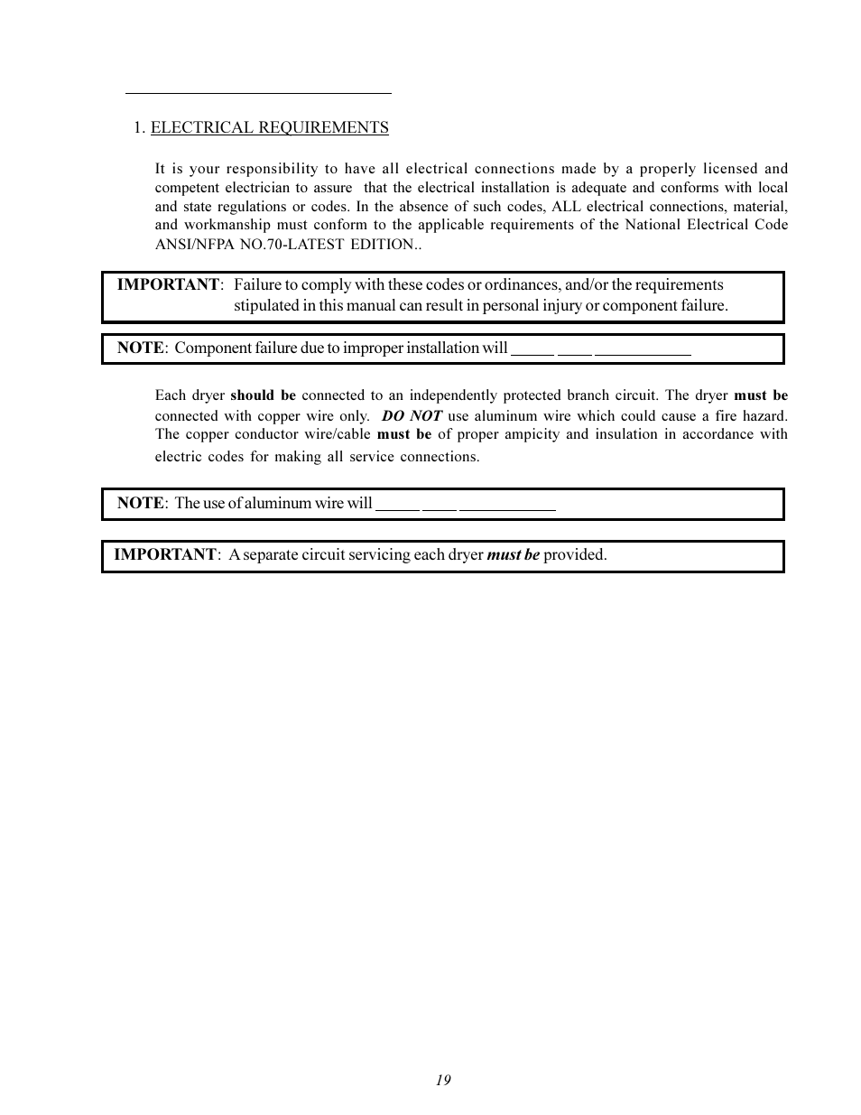 American Dryer Corp. AD-75 User Manual | Page 23 / 76