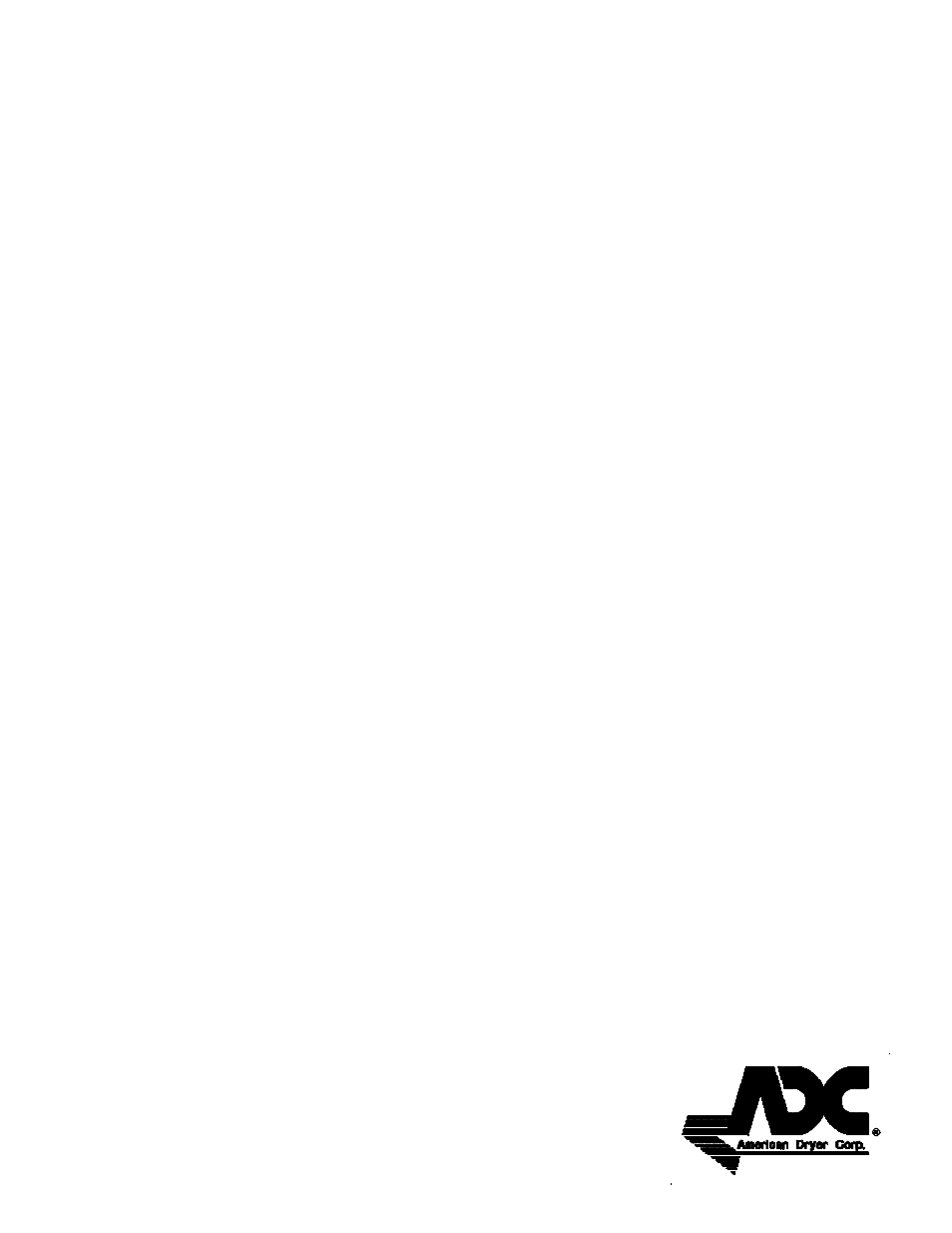 American Dryer Corp. ML-130 II User Manual | Page 59 / 59
