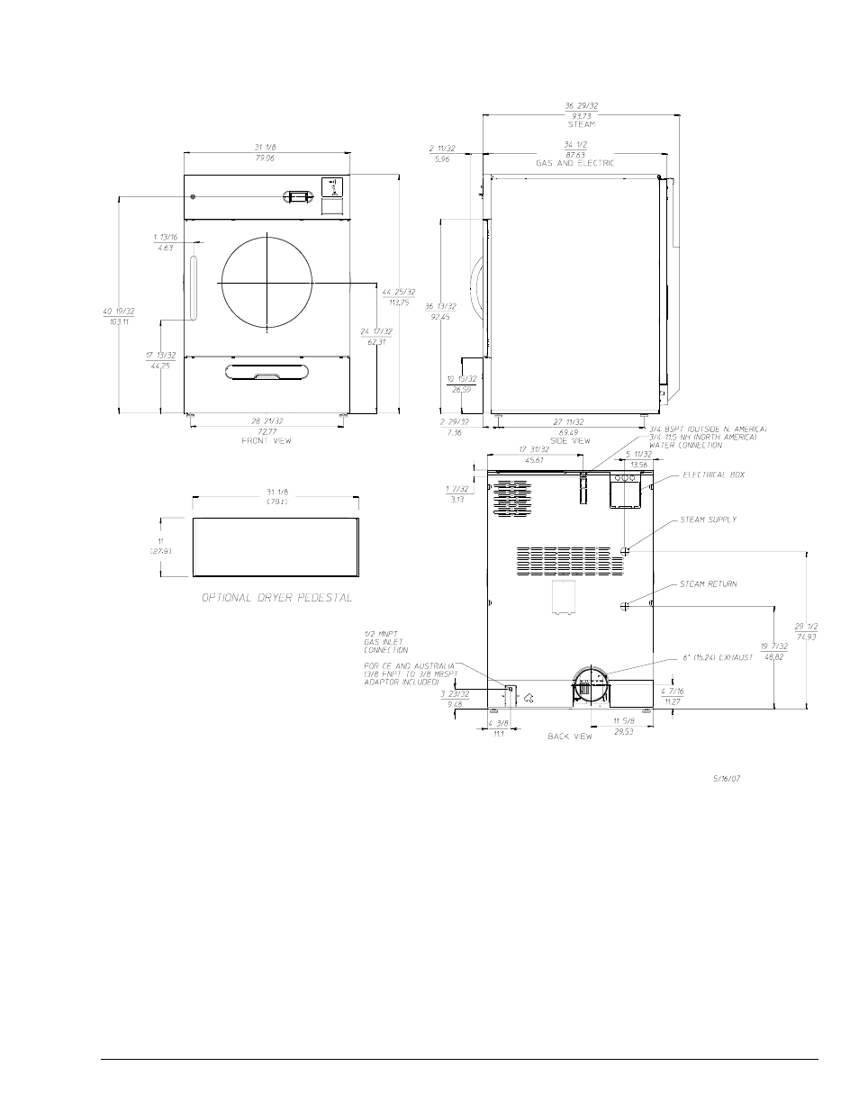 American Dryer Corp. SL50 User Manual | Page 9 / 32
