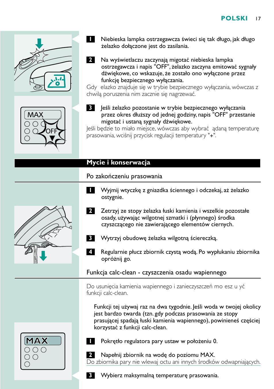 Philips GC4250 User Manual | Page 17 / 132