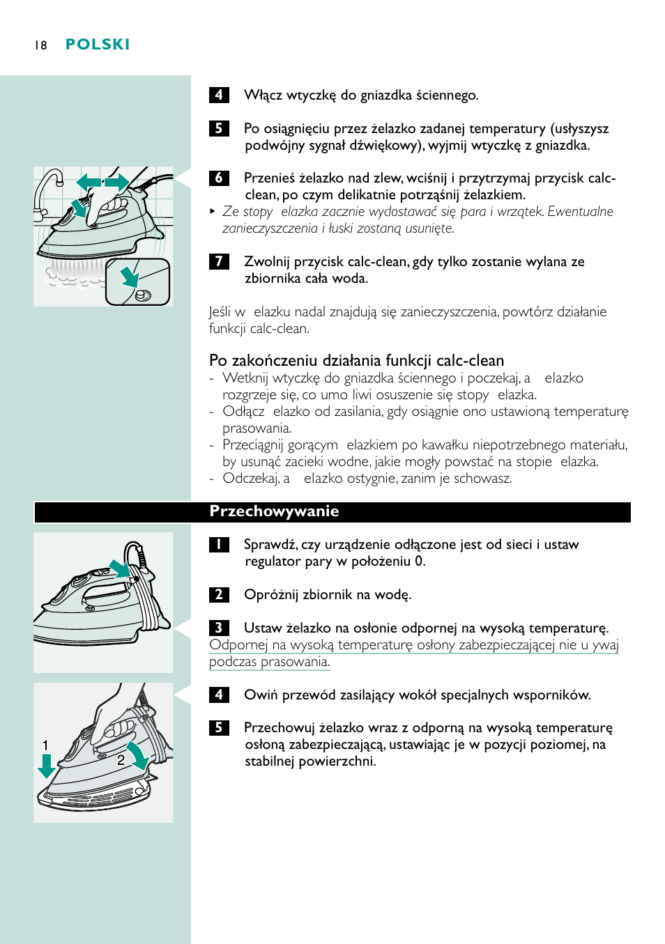 Philips GC4250 User Manual | Page 18 / 132