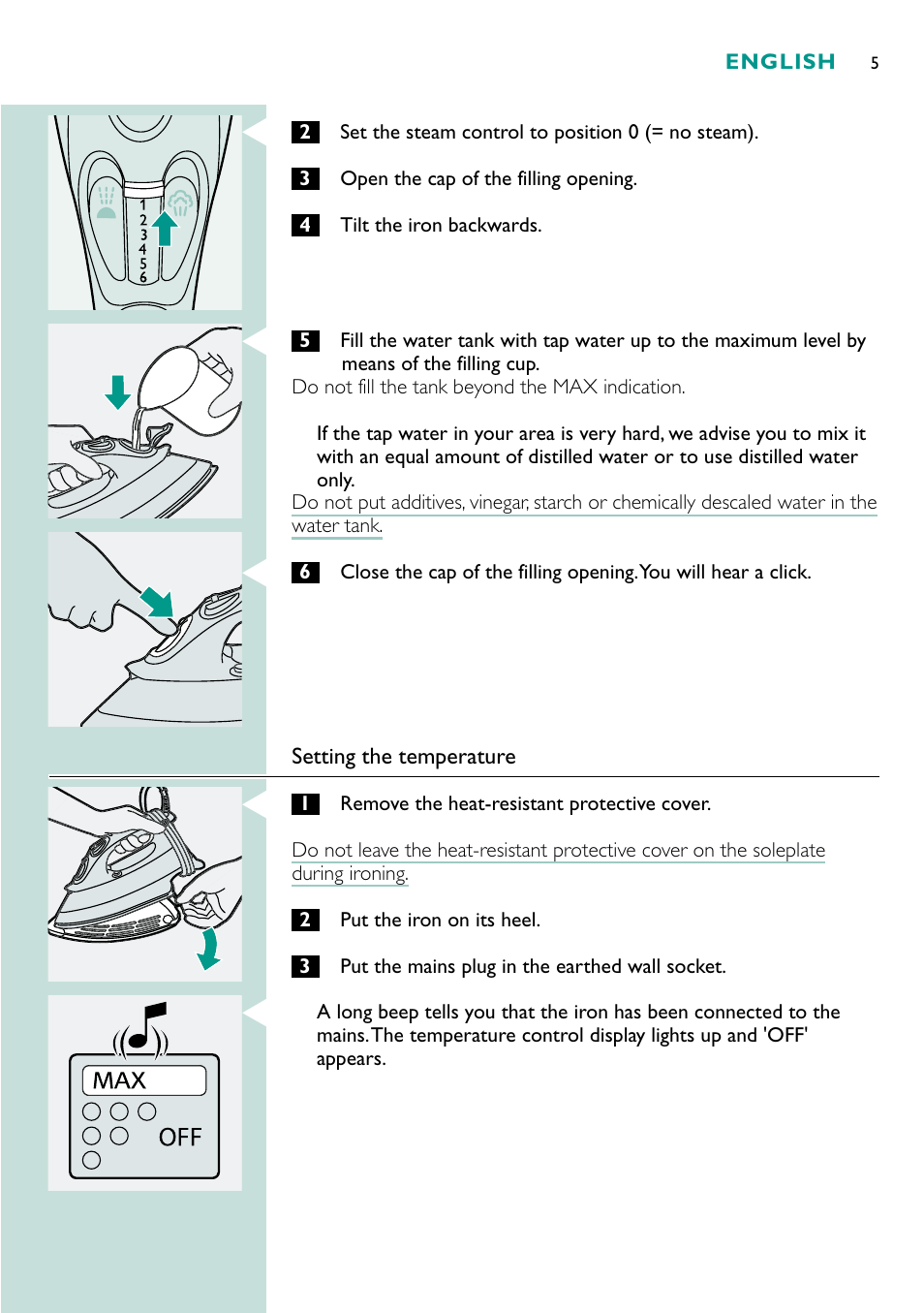 Philips GC4250 User Manual | Page 5 / 132