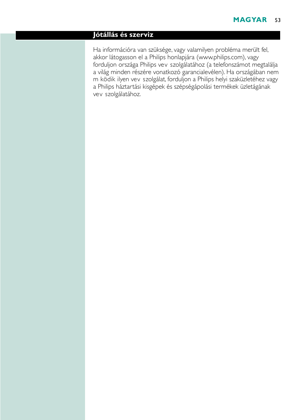 Philips GC4250 User Manual | Page 53 / 132
