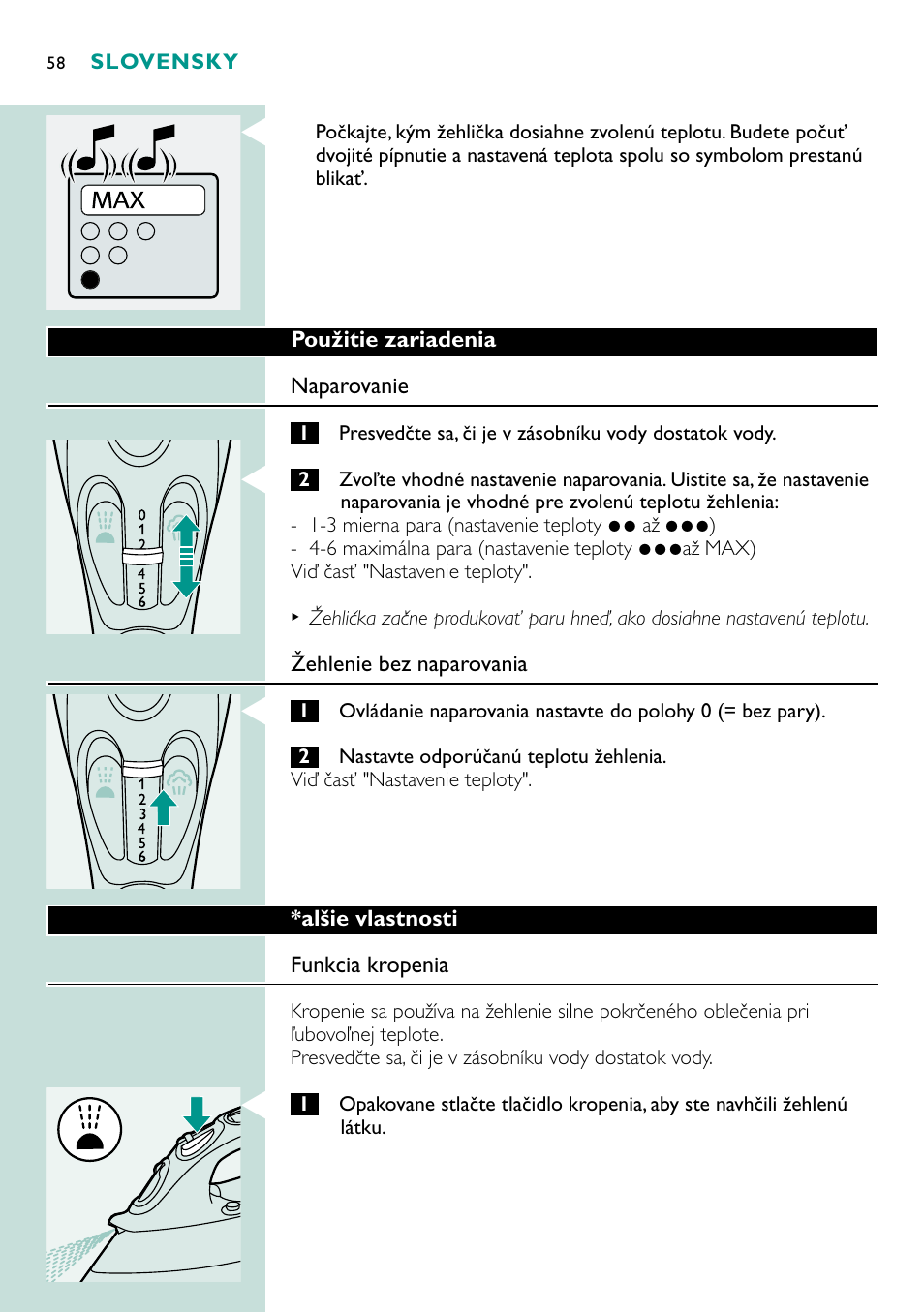 Philips GC4250 User Manual | Page 58 / 132