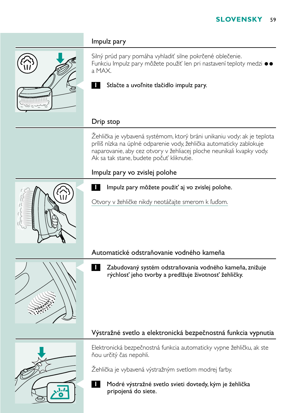 Philips GC4250 User Manual | Page 59 / 132