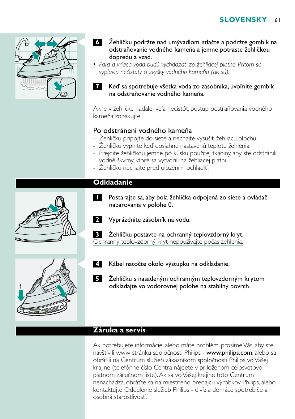 Philips GC4250 User Manual | Page 61 / 132