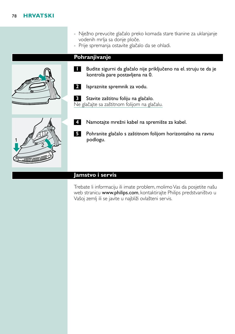 Philips GC4250 User Manual | Page 78 / 132