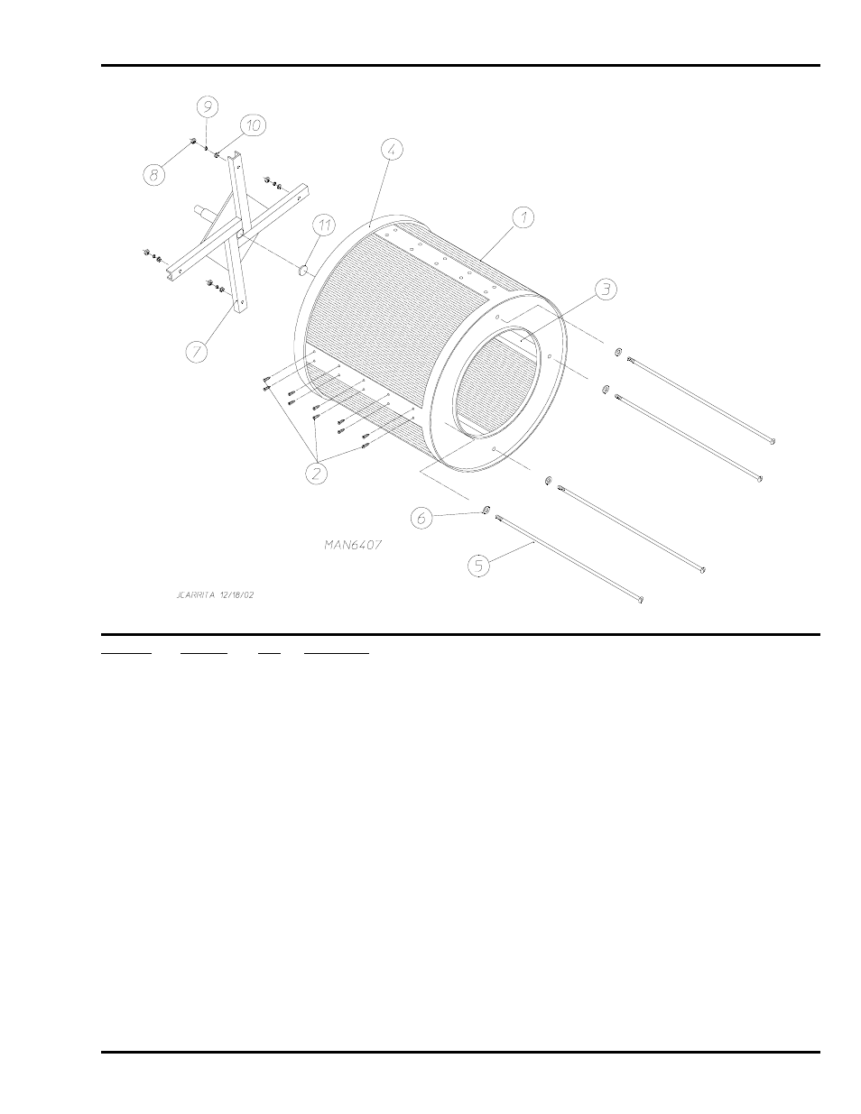 Ad-50v tumbler / support assemblies | American Dryer Corp. AD-30V User Manual | Page 25 / 76