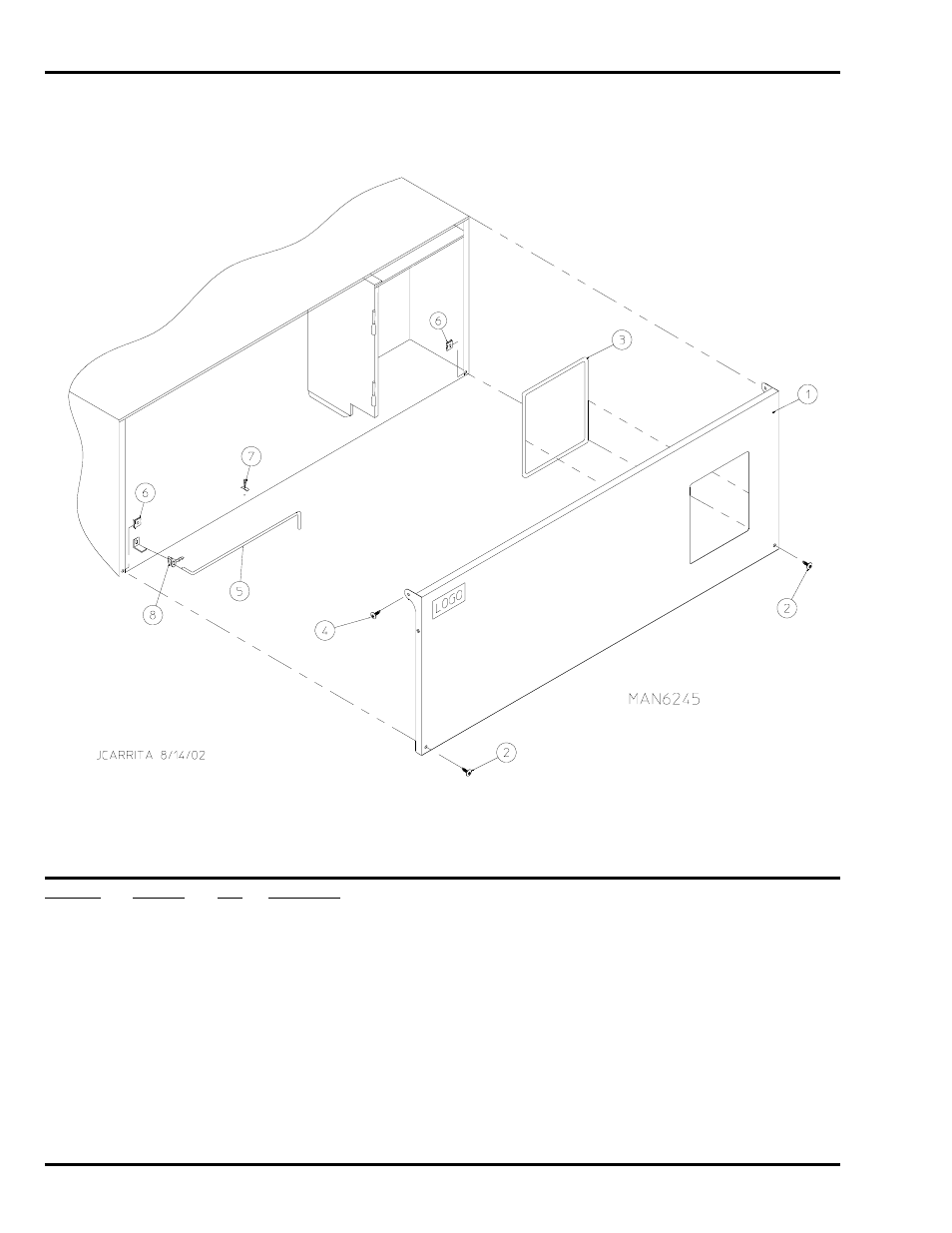 Phase 7 opl control door assembly | American Dryer Corp. AD-30V User Manual | Page 4 / 76