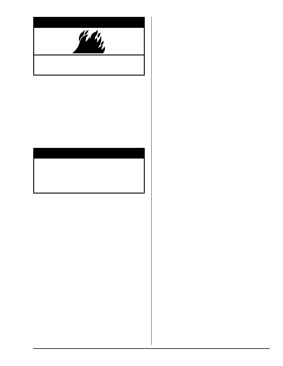 Warning | American Dryer Corp. ML-130DR User Manual | Page 5 / 28