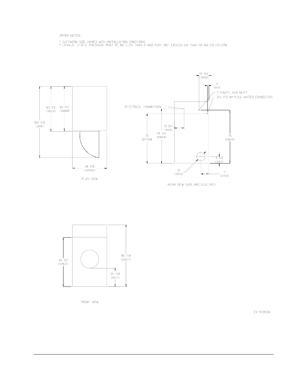 American Dryer Corp. ML-130DR User Manual | Page 9 / 28