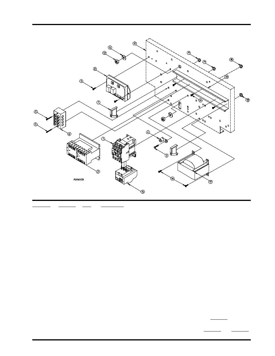 Dual timer reversing relay mounting panel assembly | American Dryer Corp. AD-115 User Manual | Page 49 / 80