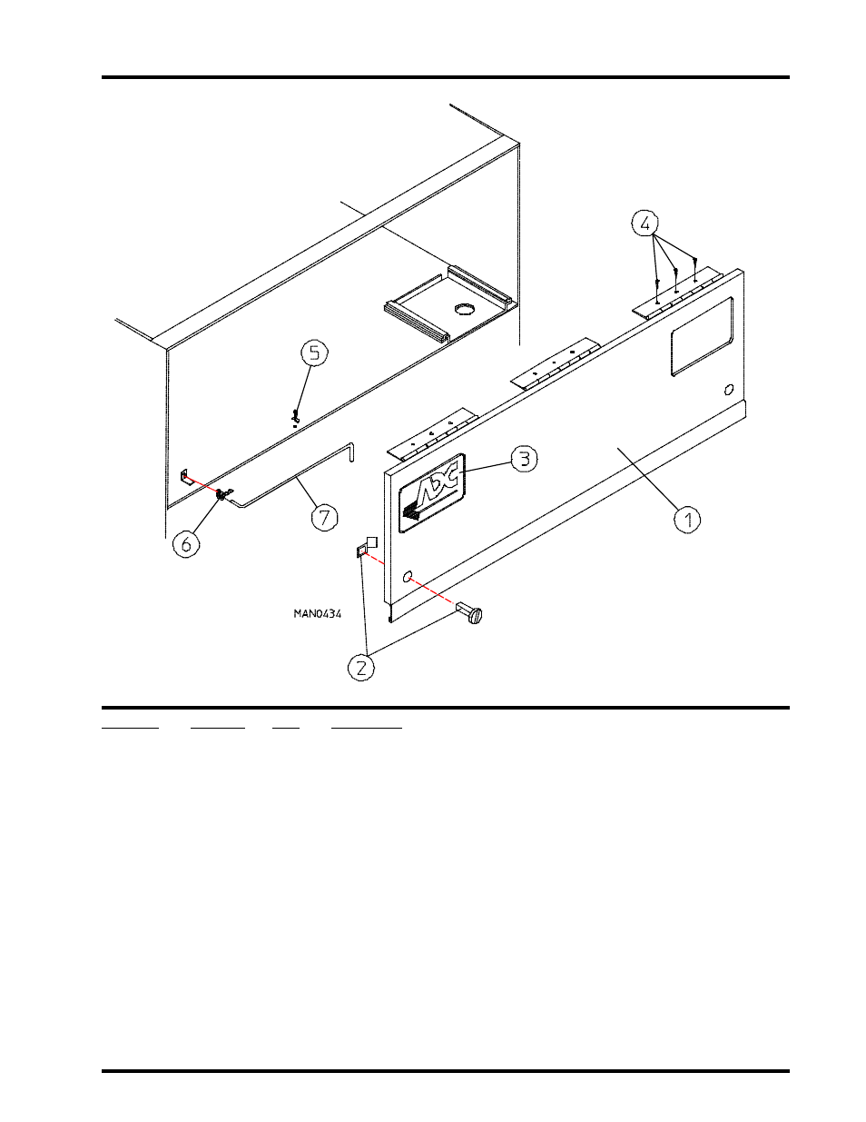 Control door assembly | American Dryer Corp. AD-115 User Manual | Page 5 / 80