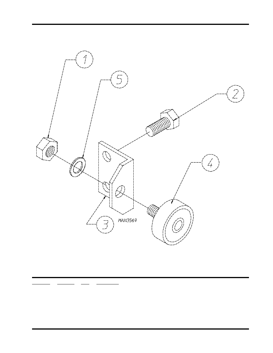 Front thruster wheel assembly | American Dryer Corp. ML-95 User Manual | Page 21 / 42