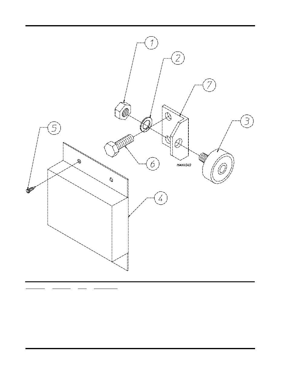 Rear thruster wheel assembly | American Dryer Corp. ML-95 User Manual | Page 22 / 42