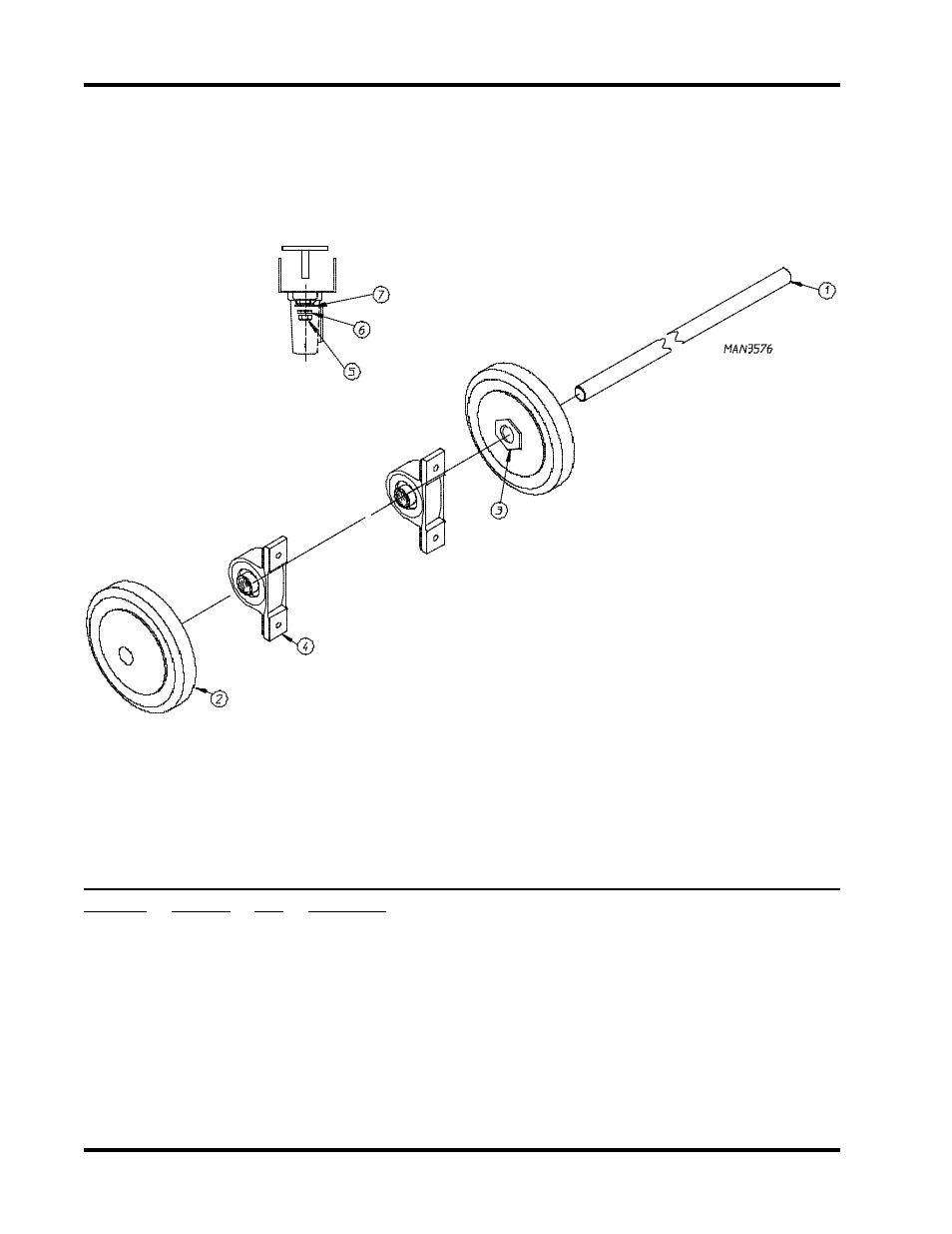 Idler shaft assembly | American Dryer Corp. ML-95 User Manual | Page 24 / 42