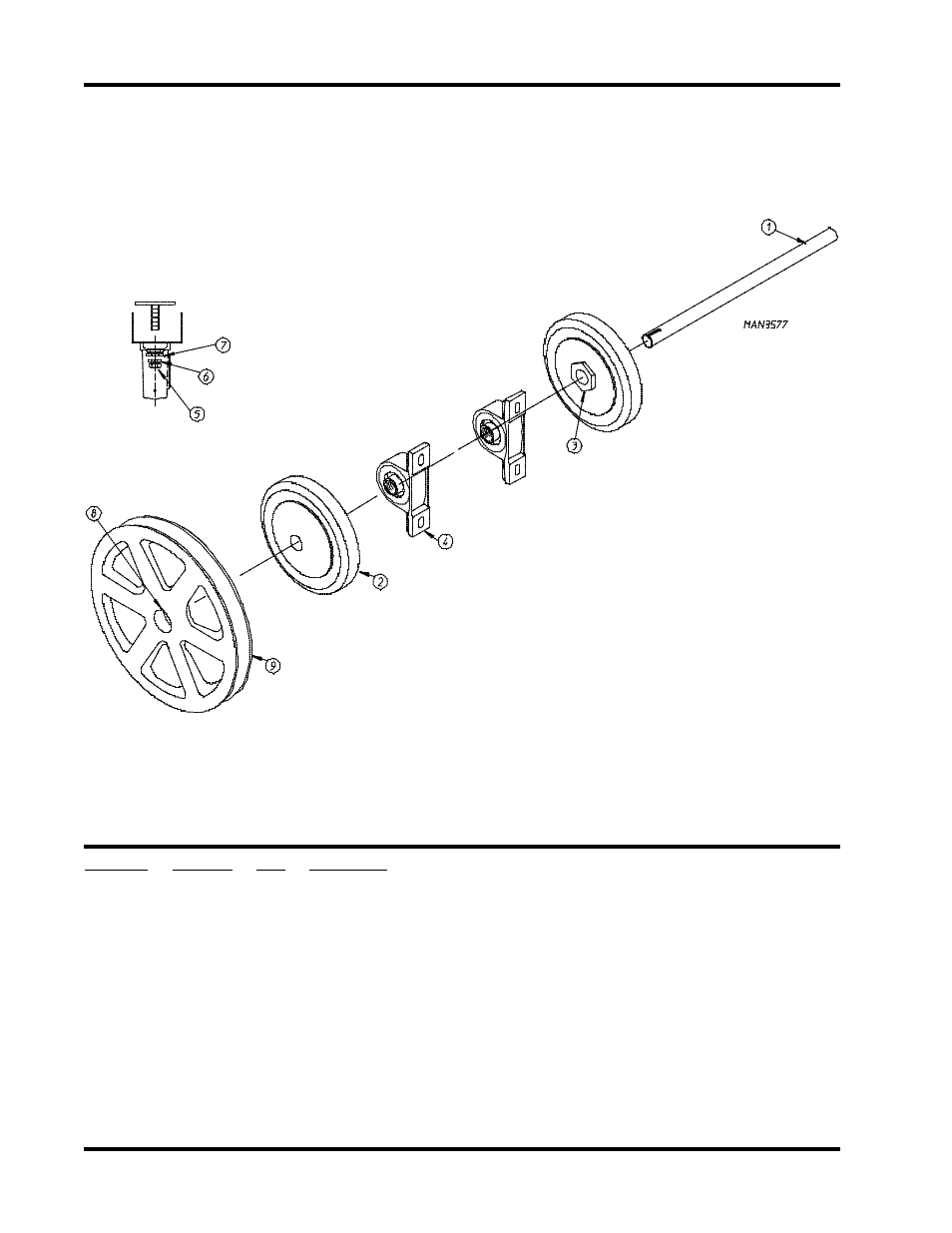 Drive shaft assembly | American Dryer Corp. ML-95 User Manual | Page 26 / 42