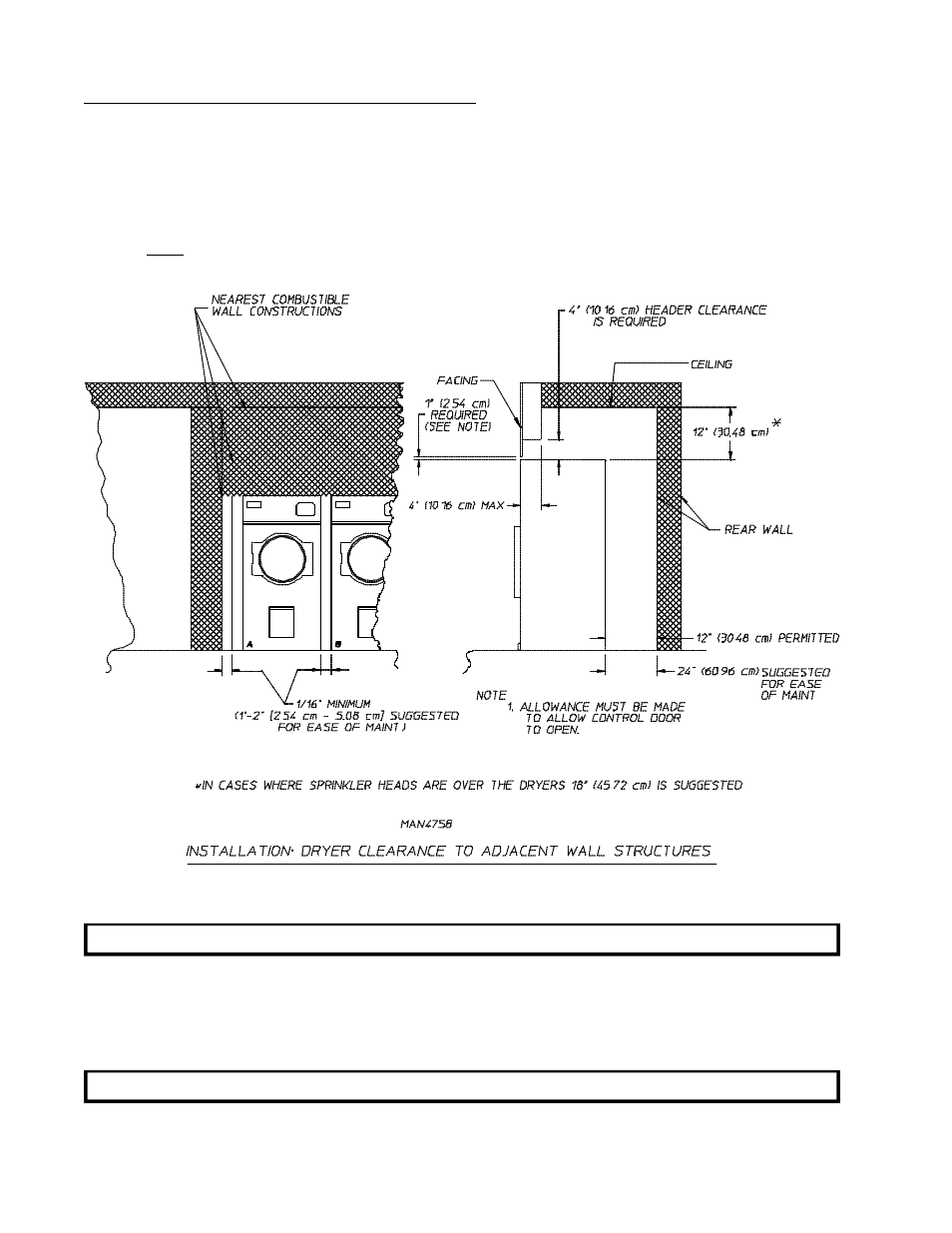 C. dryer enclosure requirements | American Dryer Corp. EURO-35 User Manual | Page 14 / 58