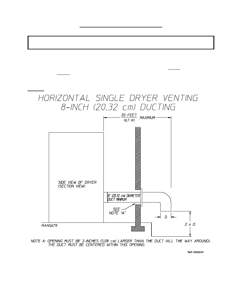 Single dryer venting | American Dryer Corp. Gas DSI/HSI/Electric/Steam/Phase 7 with S.A.F.E. D-40 User Manual | Page 17 / 62