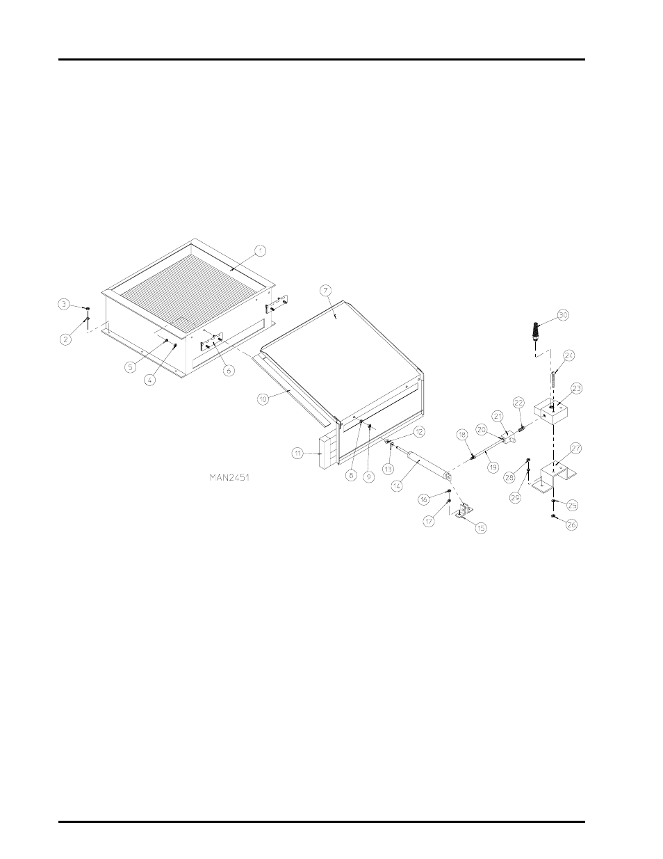 Uds-80 air operated steam damper assembly | American Dryer Corp. UD-80 User Manual | Page 22 / 30