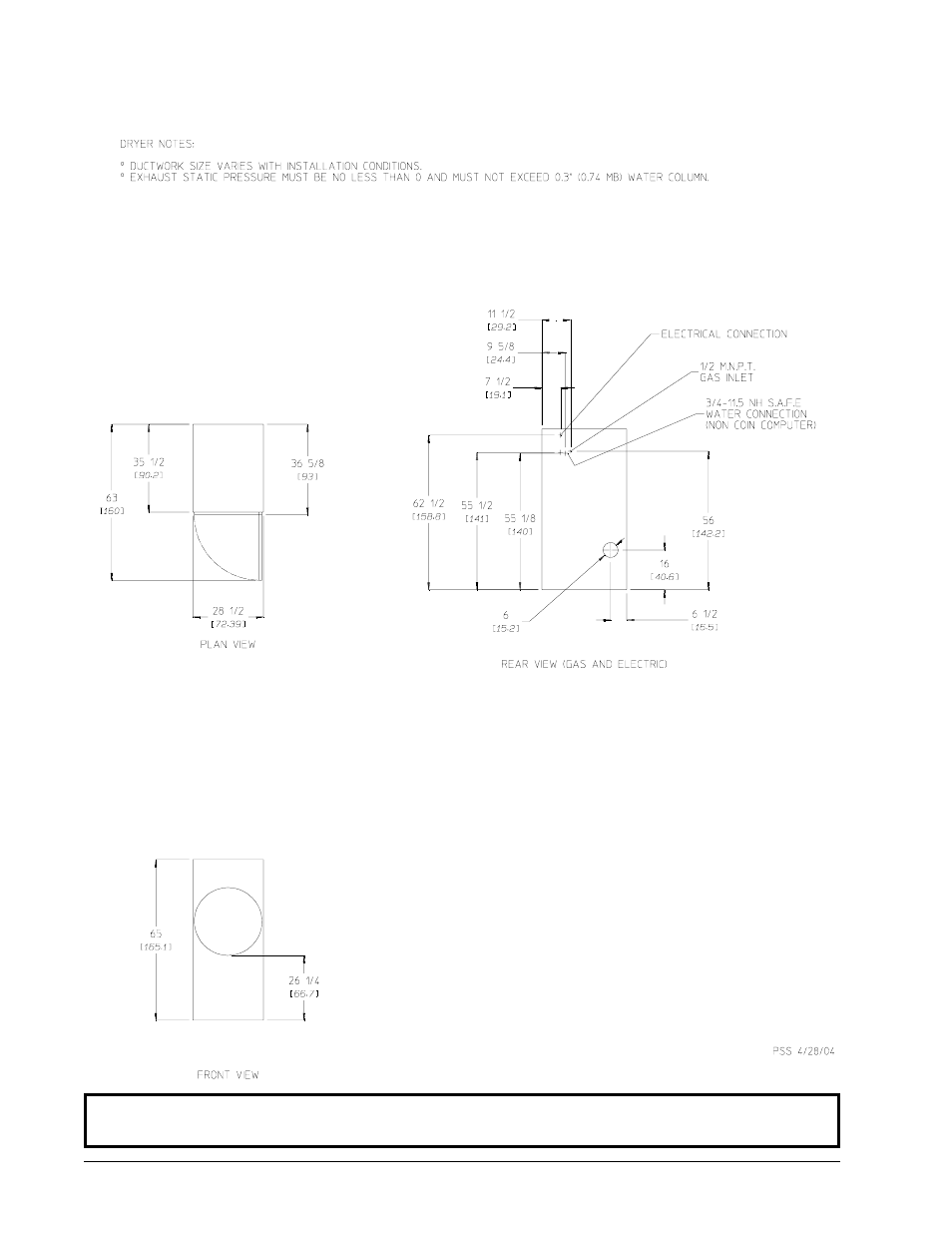 Specifications | American Dryer Corp. AD-24 Phase 7 User Manual | Page 10 / 50