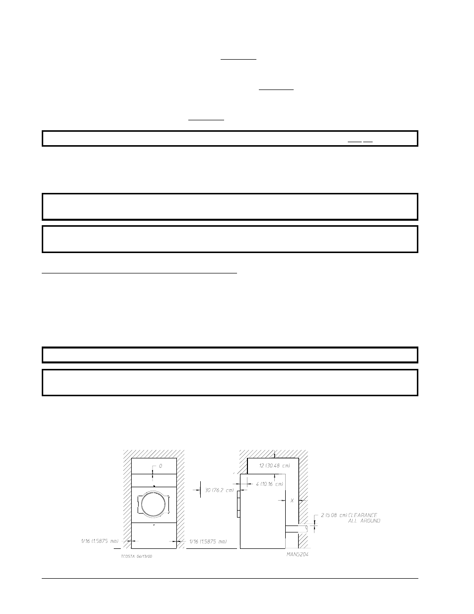 C. dryer enclosure requirements | American Dryer Corp. AD-24 Phase 7 User Manual | Page 12 / 50