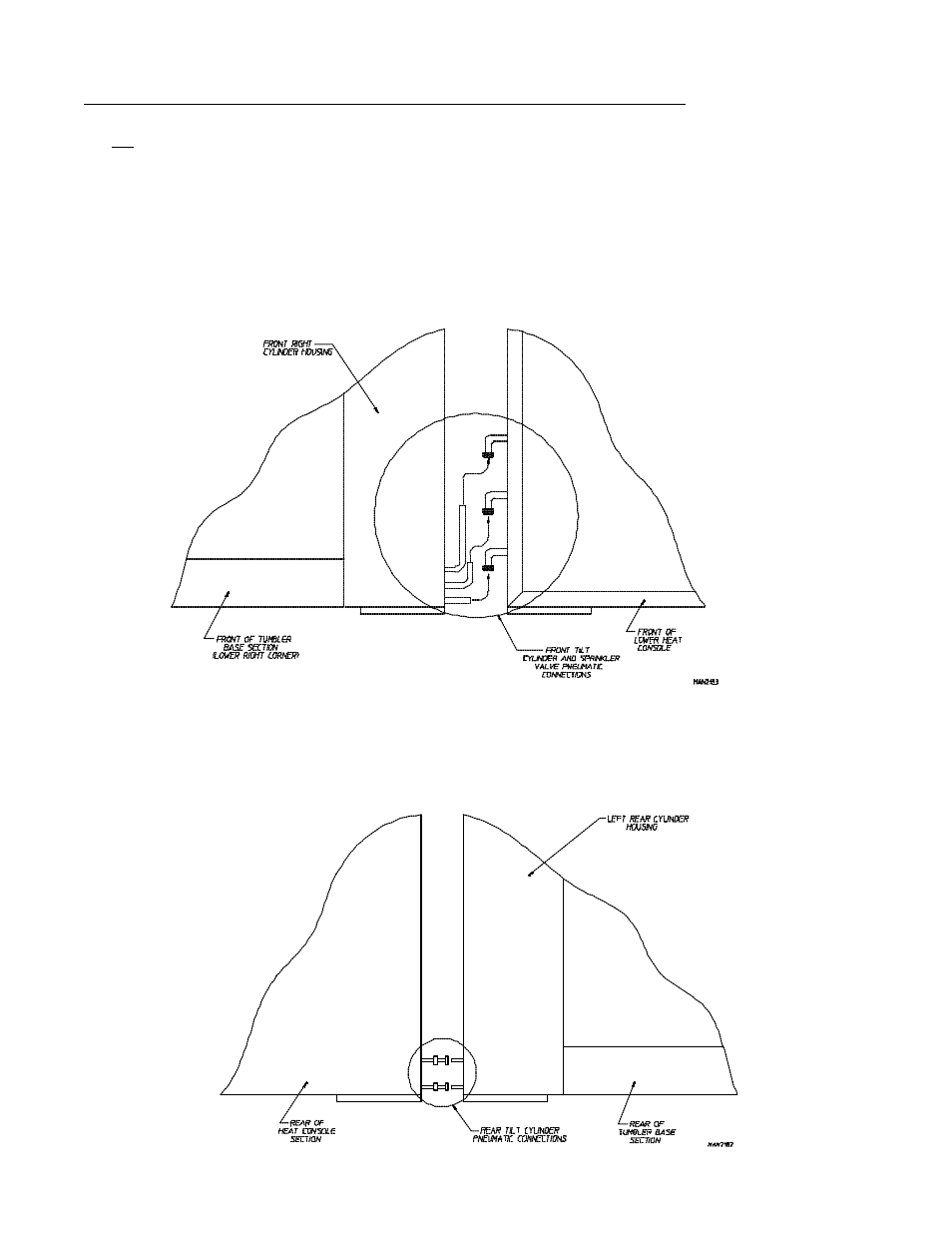 C. internal air, electrical and water connections | American Dryer Corp. ADS-464 User Manual | Page 16 / 81