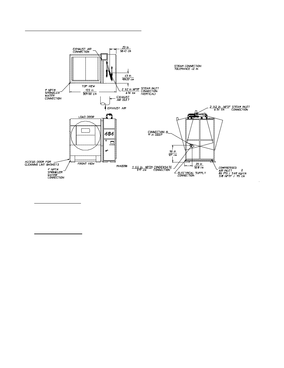 D. external supply connections | American Dryer Corp. ADS-464 User Manual | Page 22 / 81