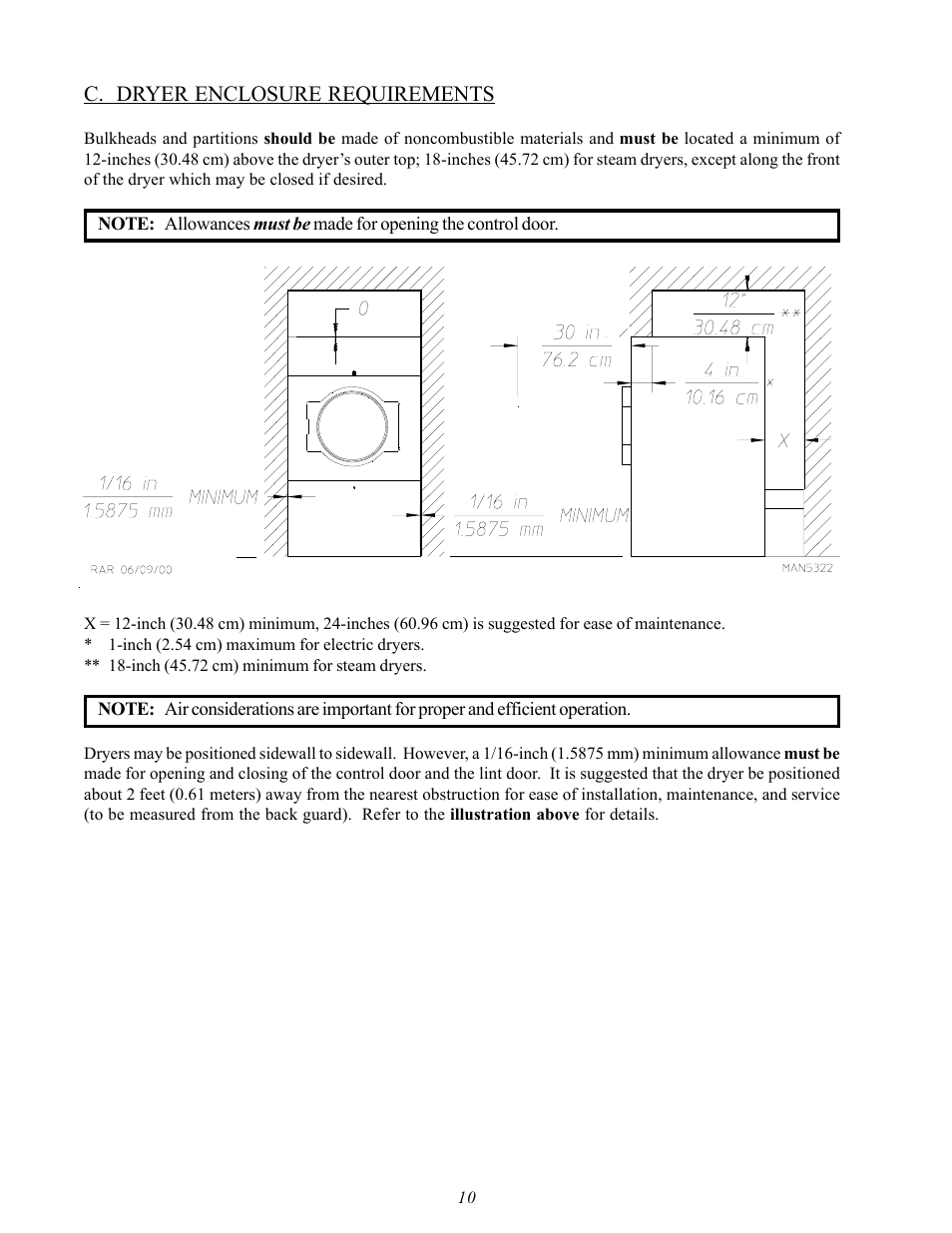 American Dryer Corp. AD-60 User Manual | Page 14 / 67