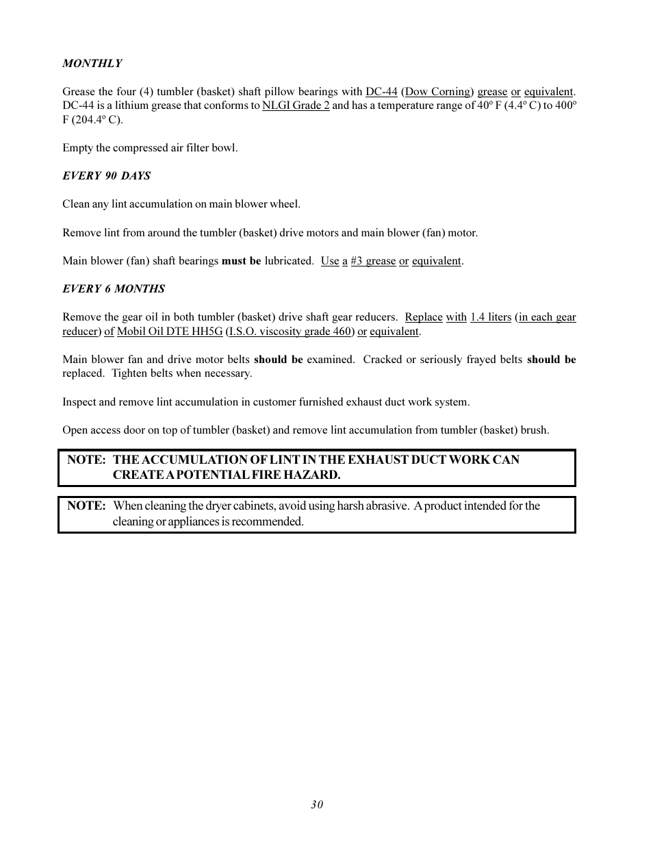 American Dryer Corp. MLS-460 User Manual | Page 34 / 80