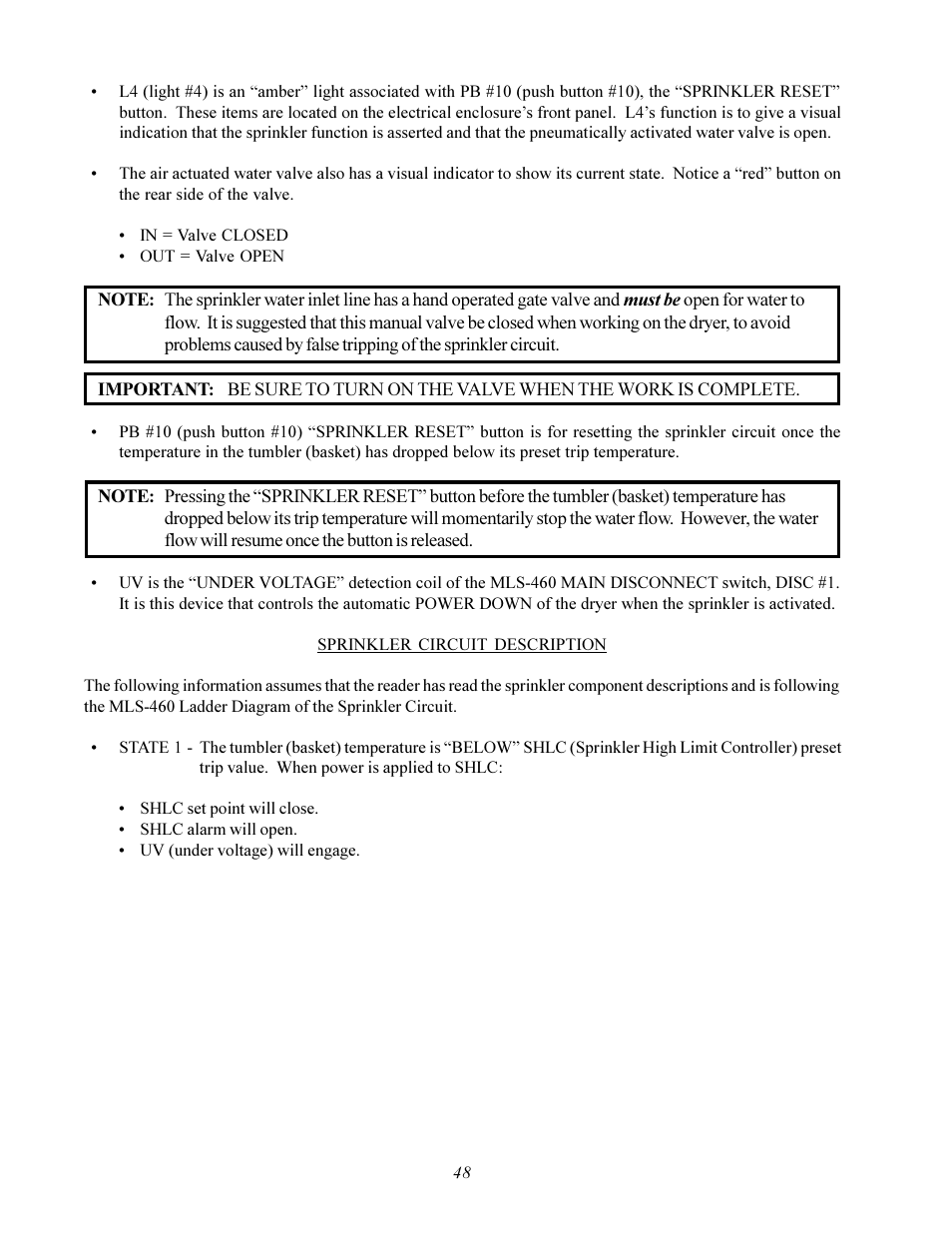 American Dryer Corp. MLS-460 User Manual | Page 52 / 80