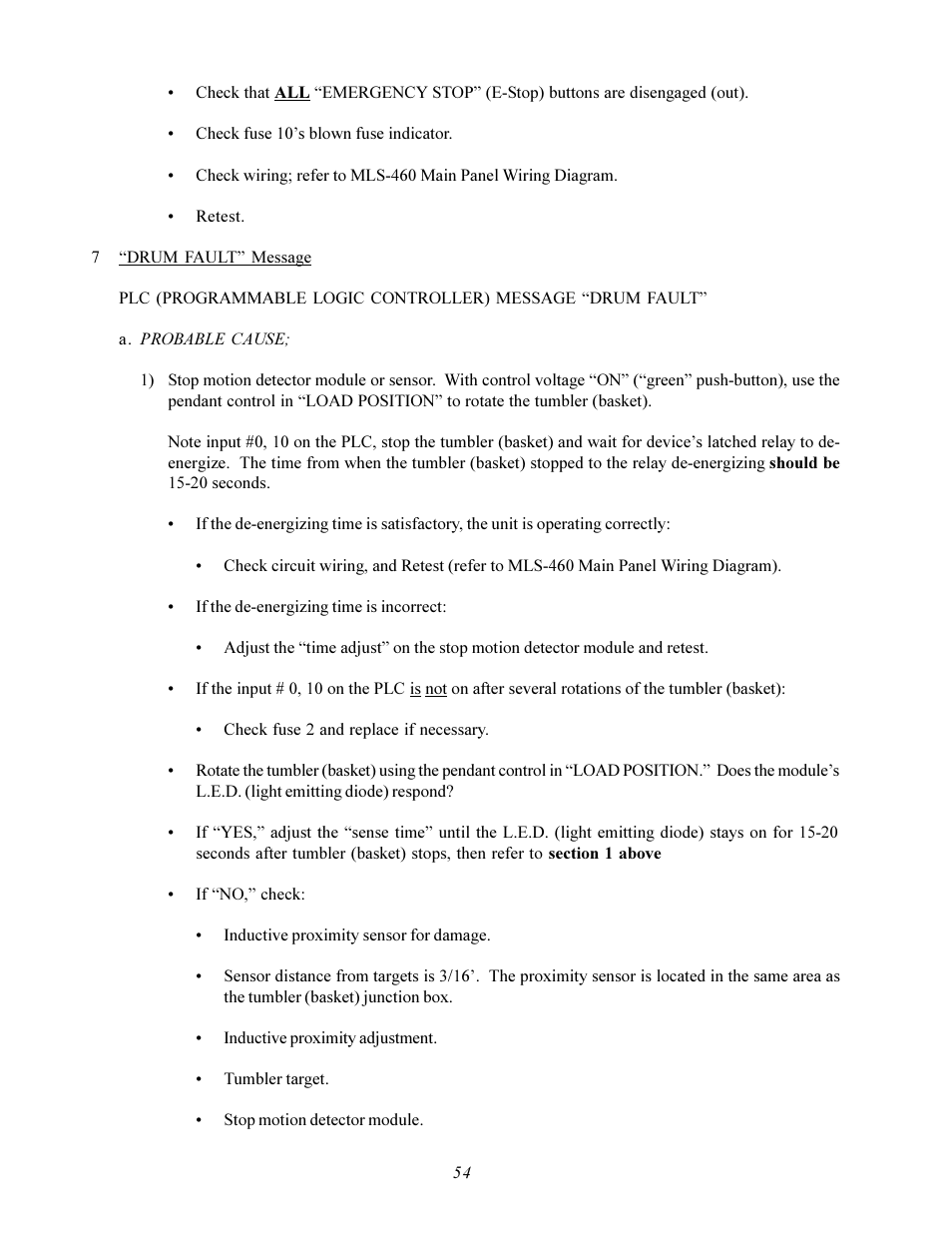 American Dryer Corp. MLS-460 User Manual | Page 58 / 80
