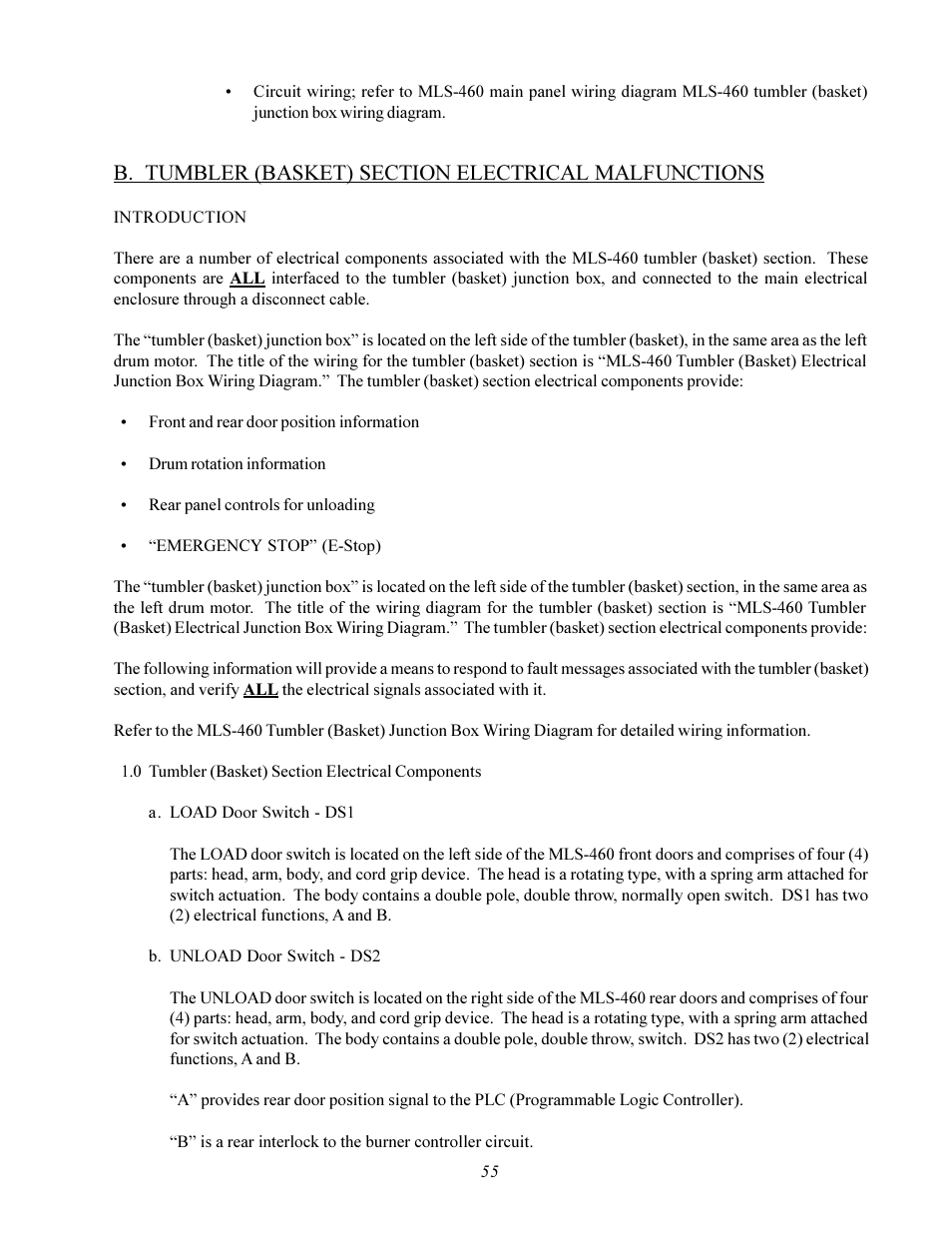American Dryer Corp. MLS-460 User Manual | Page 59 / 80