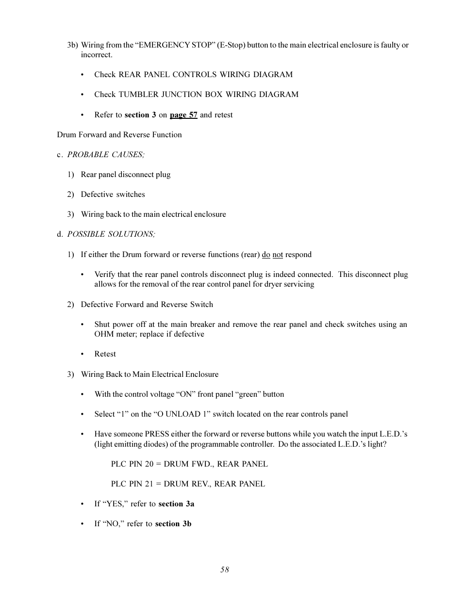 American Dryer Corp. MLS-460 User Manual | Page 62 / 80