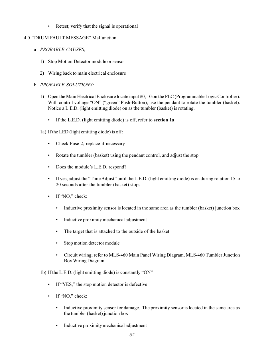 American Dryer Corp. MLS-460 User Manual | Page 66 / 80